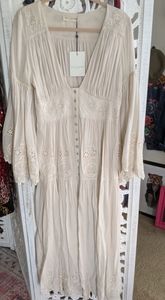 NWT Spell & The Gypsy Imogen Embroidered Gown, M